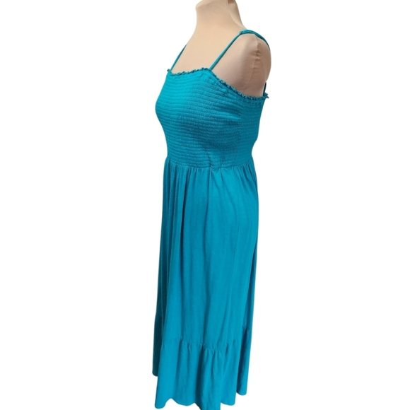 ANTHROPOLOGIE Daily Practice Smocked Maxi Dress - Size XL - Picture 9 of 17